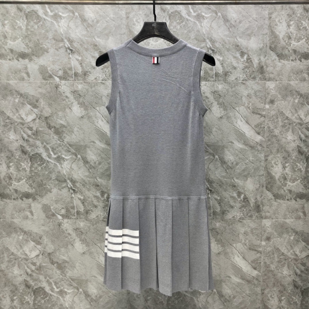 Women's Four Stripe Knit Maxi Dress