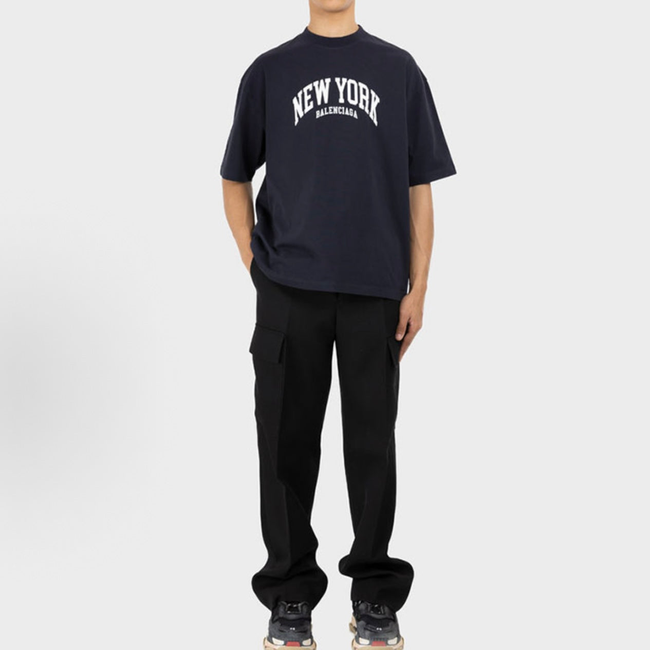 New Unisex Letter Logo Print Graphic Tee, Crew Neck Short Sleeve Casual T-Shirt