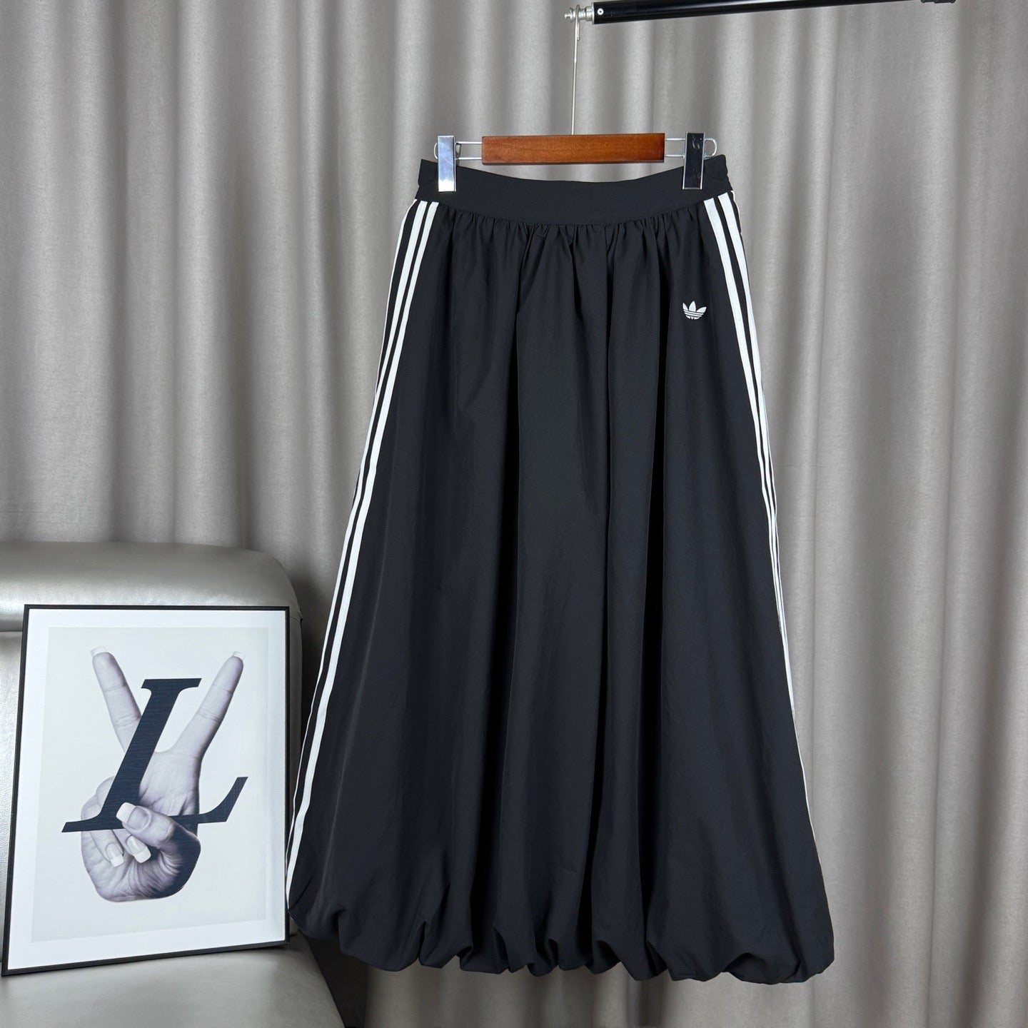 Sweet & Chic Embroidered High Waist Bubble Hem Maxi Skirt