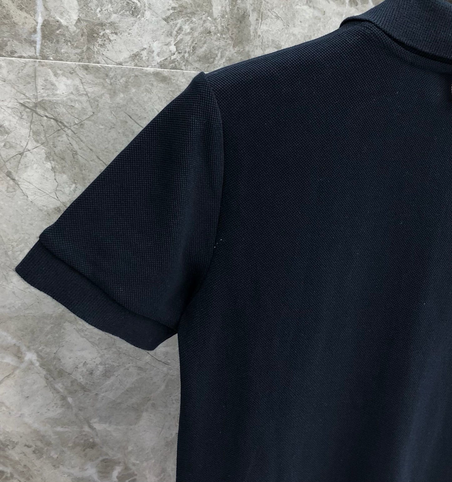Women's Piqué Cotton Polo Dress with Contrast Webbing Detail