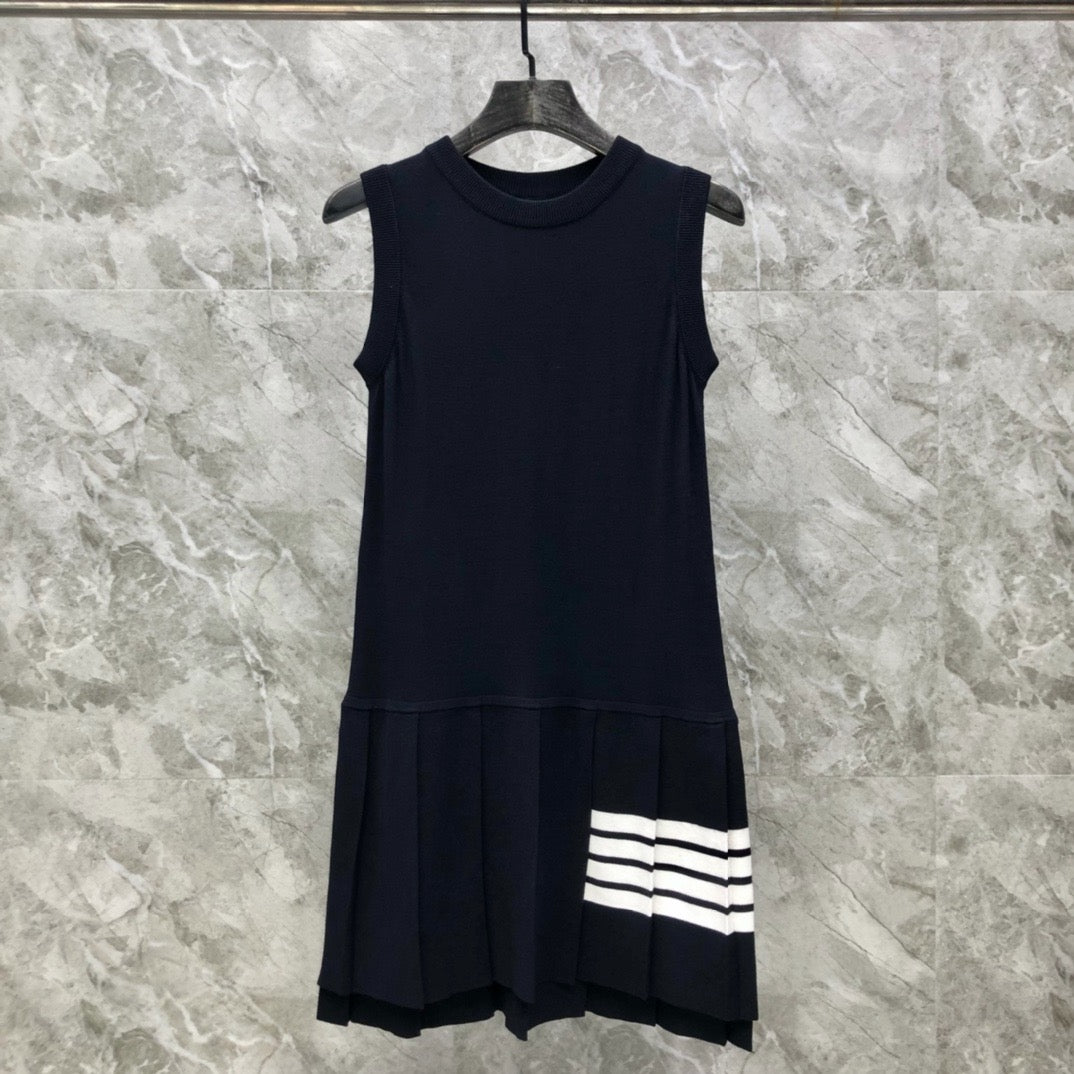 Women's Four Stripe Knit Maxi Dress
