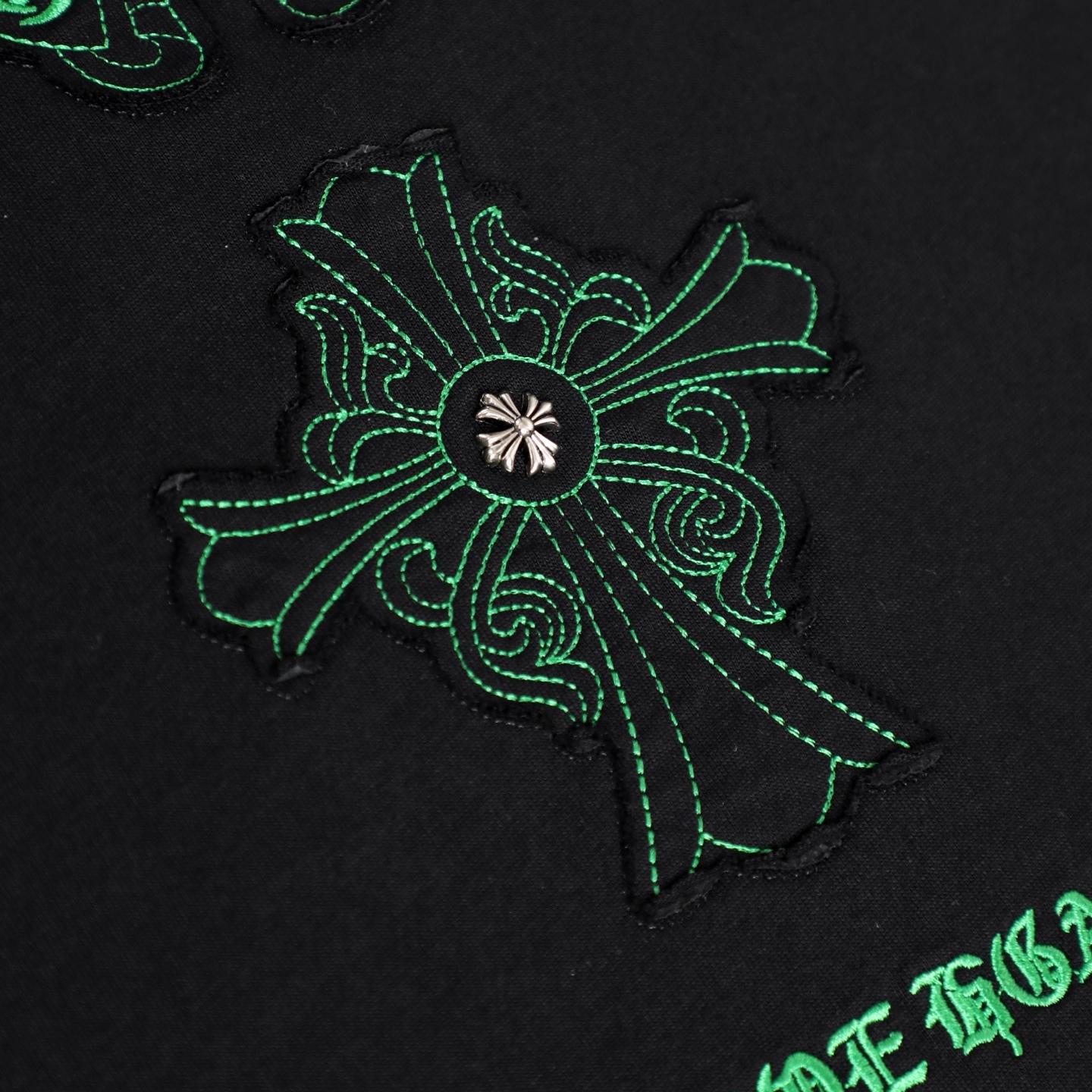 Chrome Hearts 26SS Patch Embroidery Short Sleeve T-Shirt