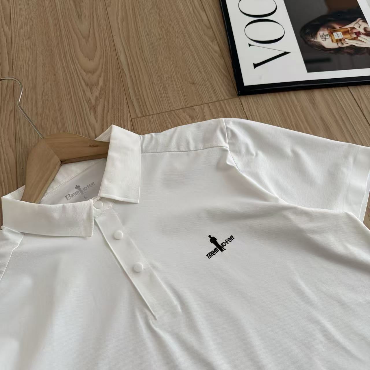 Summer Ice Silk Quick Dry Business Polo Shirt
