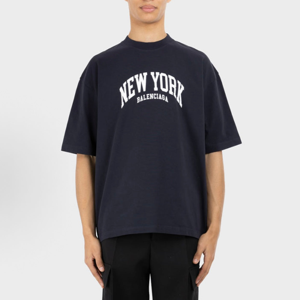 New Unisex Letter Logo Print Graphic Tee, Crew Neck Short Sleeve Casual T-Shirt