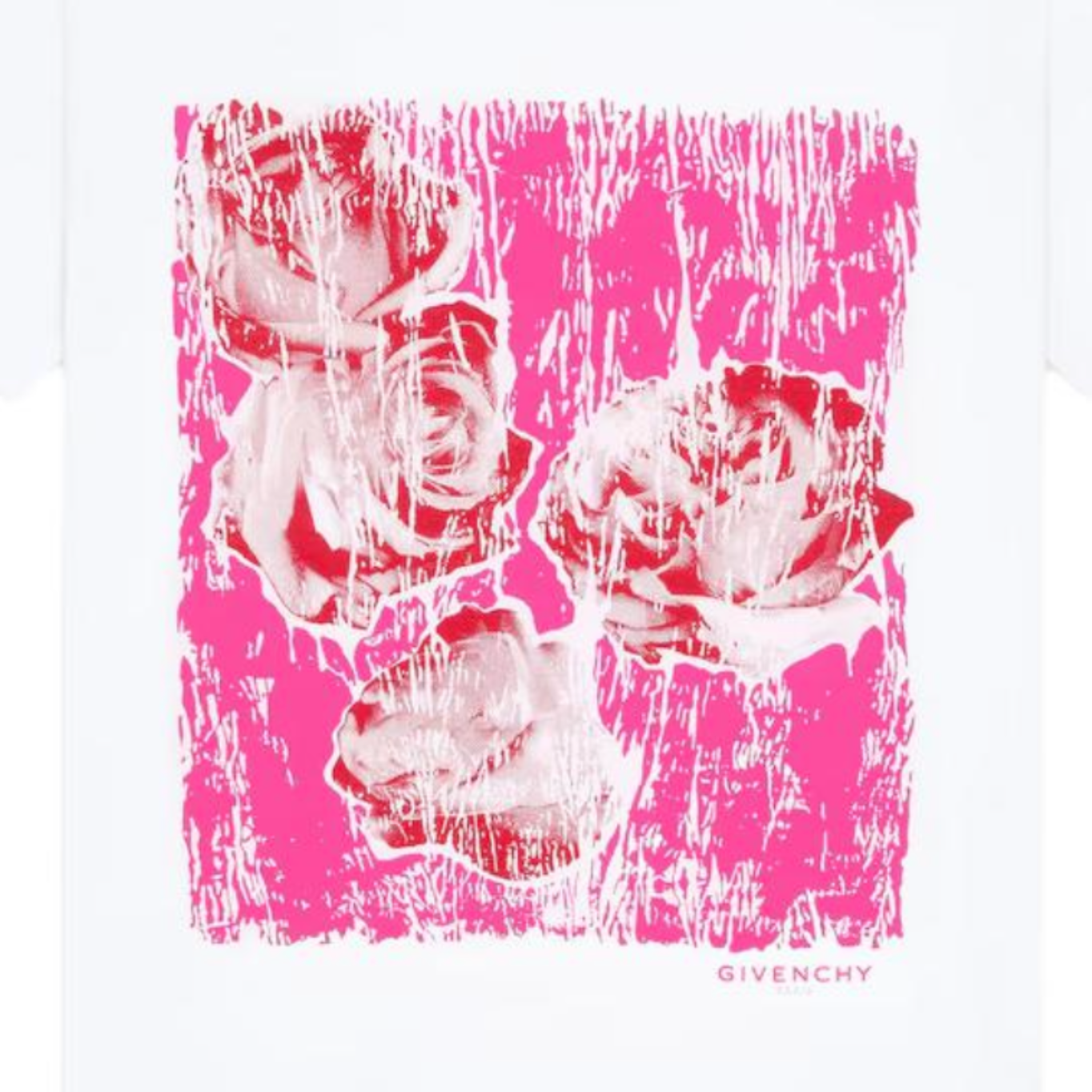 New Cotton T Shirt with Botanical and Floral Print