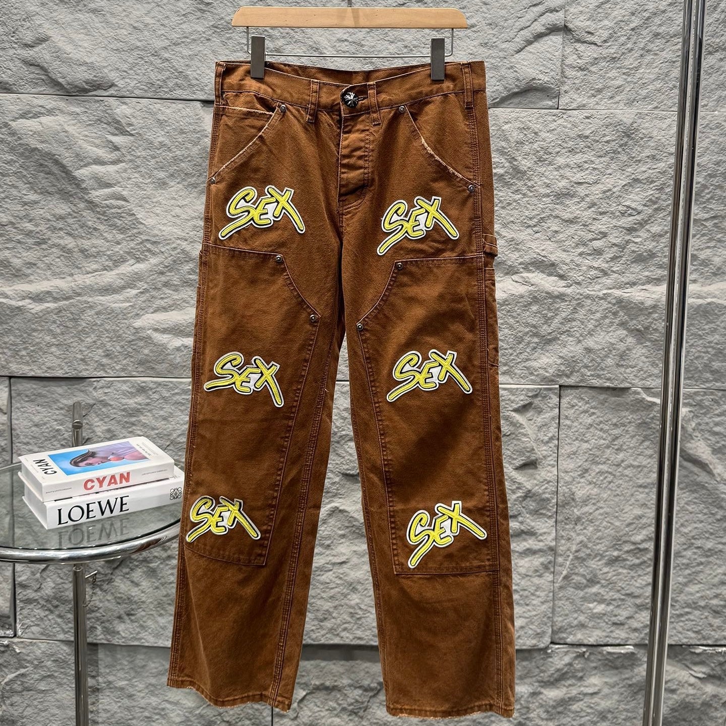 Chrome Hearts Sex Records Relaxed Fit Denim Jeans