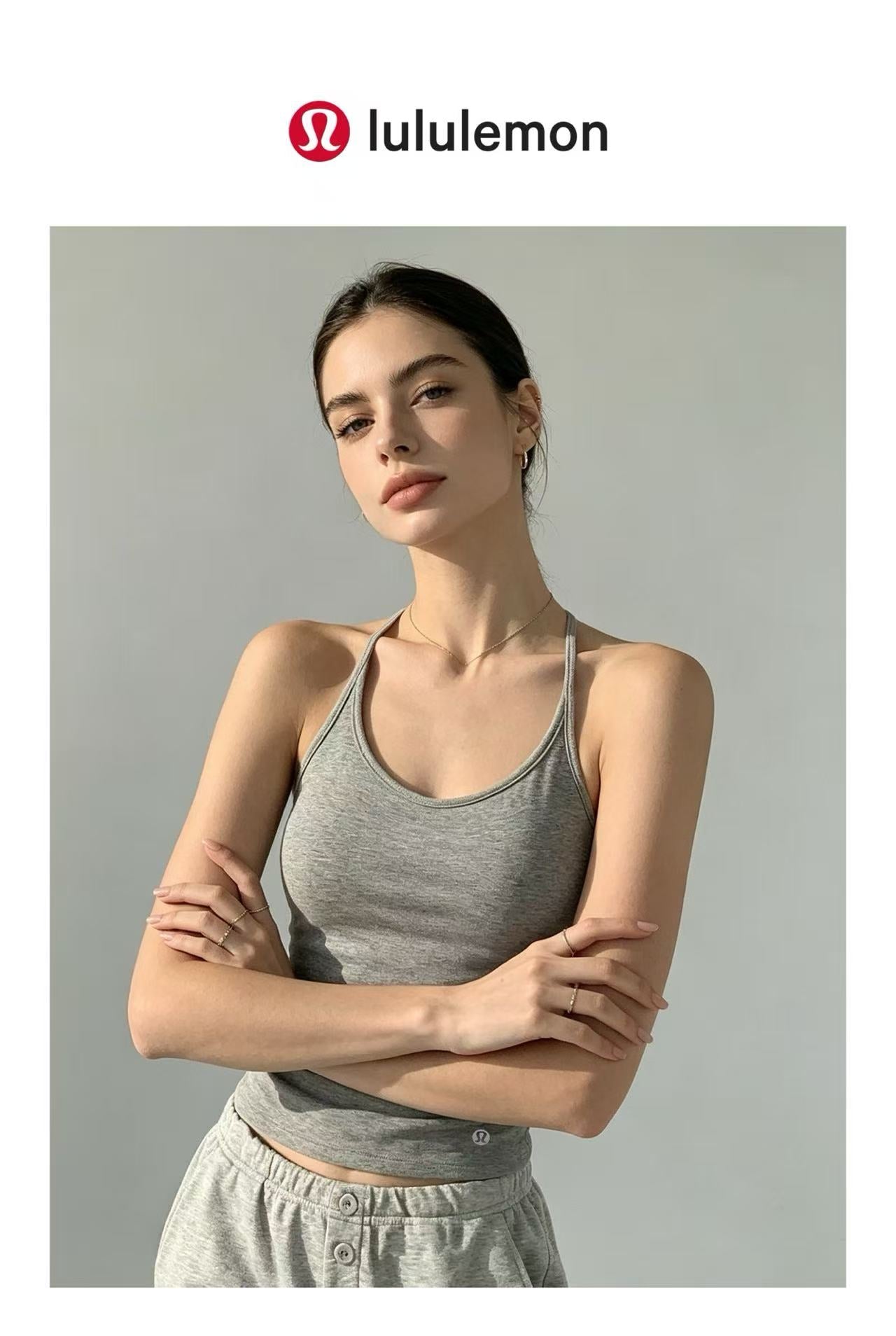 2-pack 2026 New Versatile Built-In Bra Tank Top