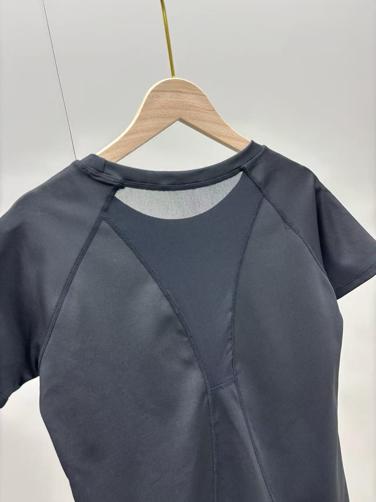 2-pack 2026 New Yoga-Style Mesh Back T-Shirt