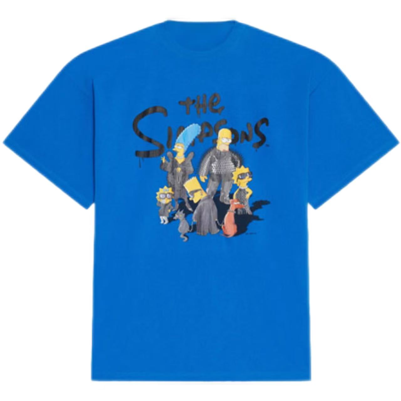 New Simpsons Cartoon Print Crew Neck T Shirt