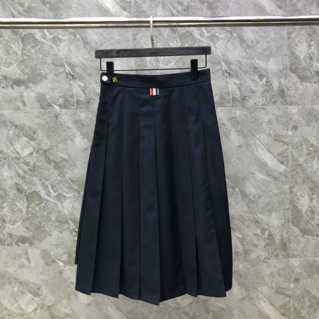 Women's Elegant High Low Ruched Maxi Skirt