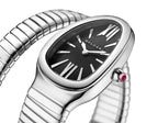 BVLGAR Serpenti Silver Black – Diamond Set