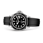 RLX Yacht Master Caoutchouc Noir