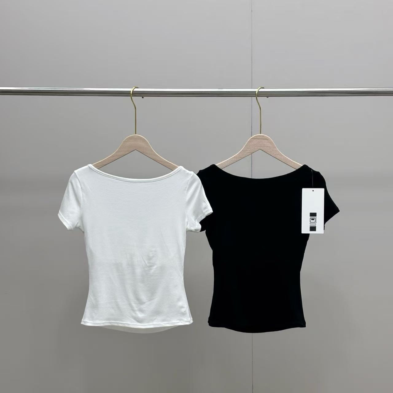 2-Pack 2026 New No-Bra Built-In Support T-Shirt Short Sleeve