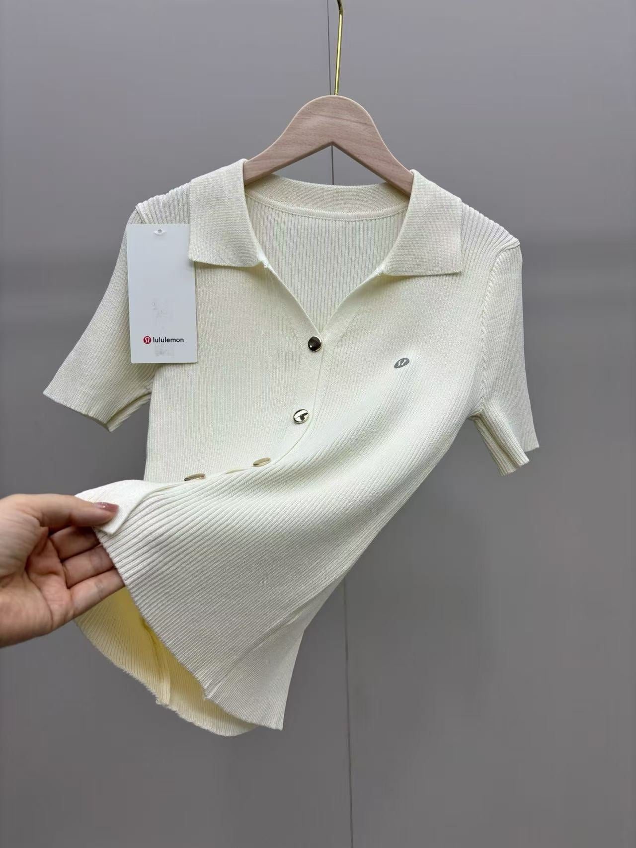 2-pack 2026 New Ice Silk Knit Short Sleeve Cardigan