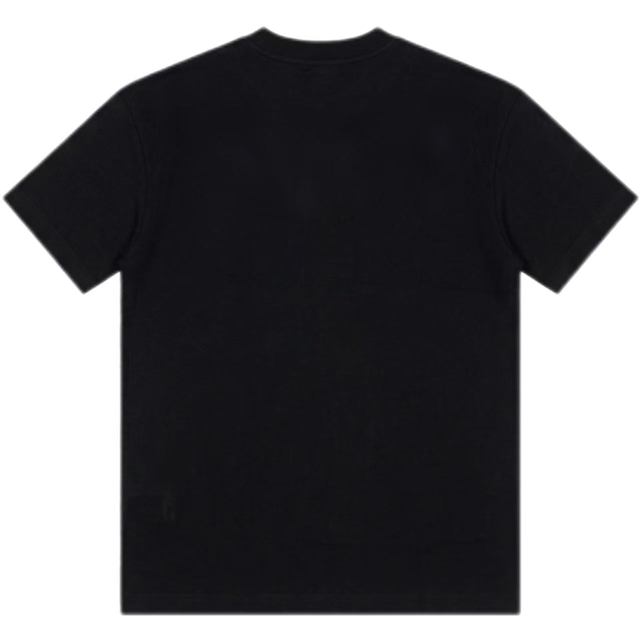 New Crew Neck Pure Cotton T Shirt with Heart-Shaped Letter Graphic Print Design