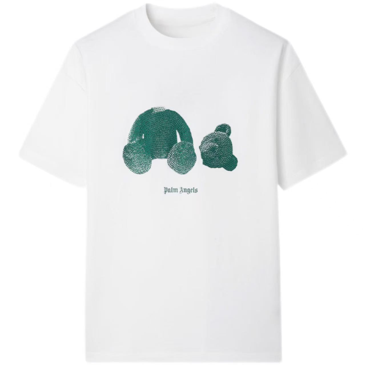 New Vintage Classic Decapitated Bear Graphic Loose Fit Versatile T Shirt