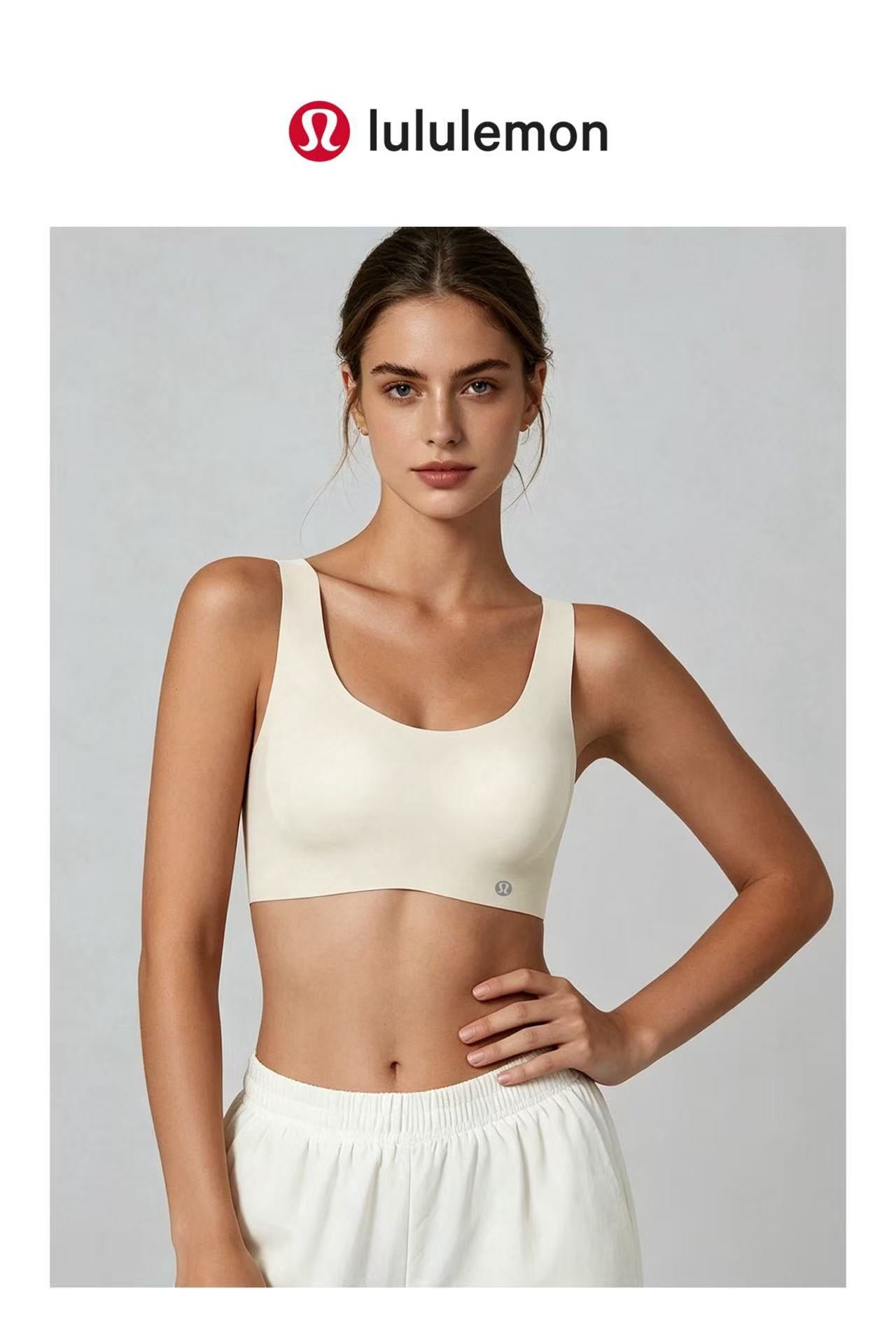 3-pack Ice Silk Zero-Feel Seamless Wire-Free Sports Bra