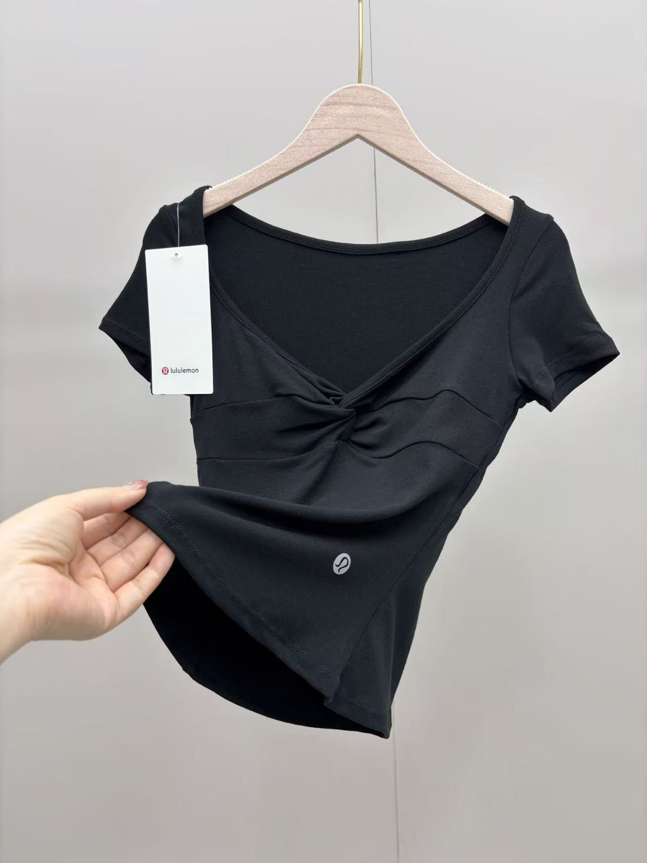 2-Pack 2026 New No-Bra Built-In Support T-Shirt Short Sleeve