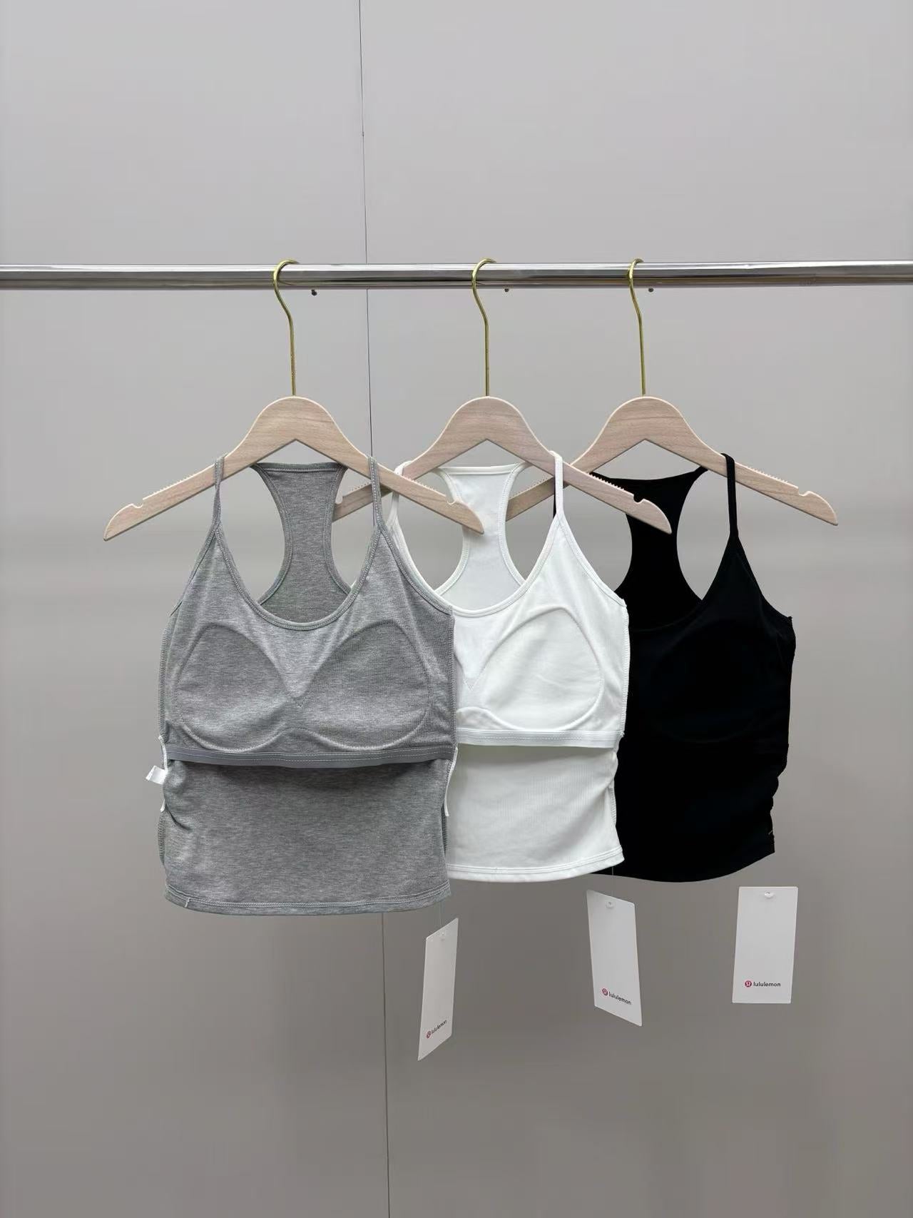2-pack 2026 New Versatile Built-In Bra Tank Top