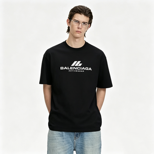 New Letter Graphic T-Shirt, Crew Neck Short Sleeve Loose Fit Casual Tee