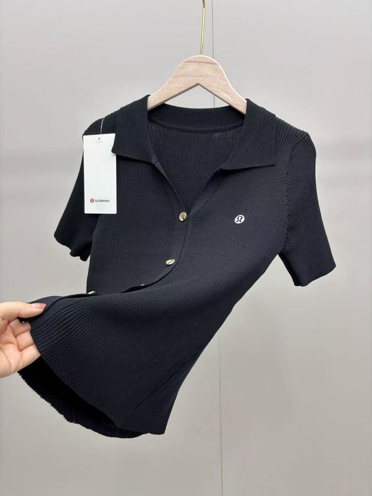 2-pack 2026 New Ice Silk Knit Short Sleeve Cardigan