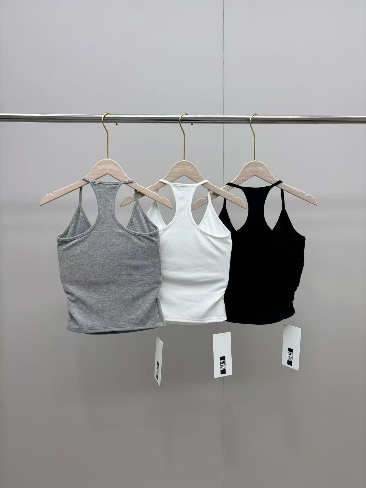 2-pack 2026 New Versatile Built-In Bra Tank Top