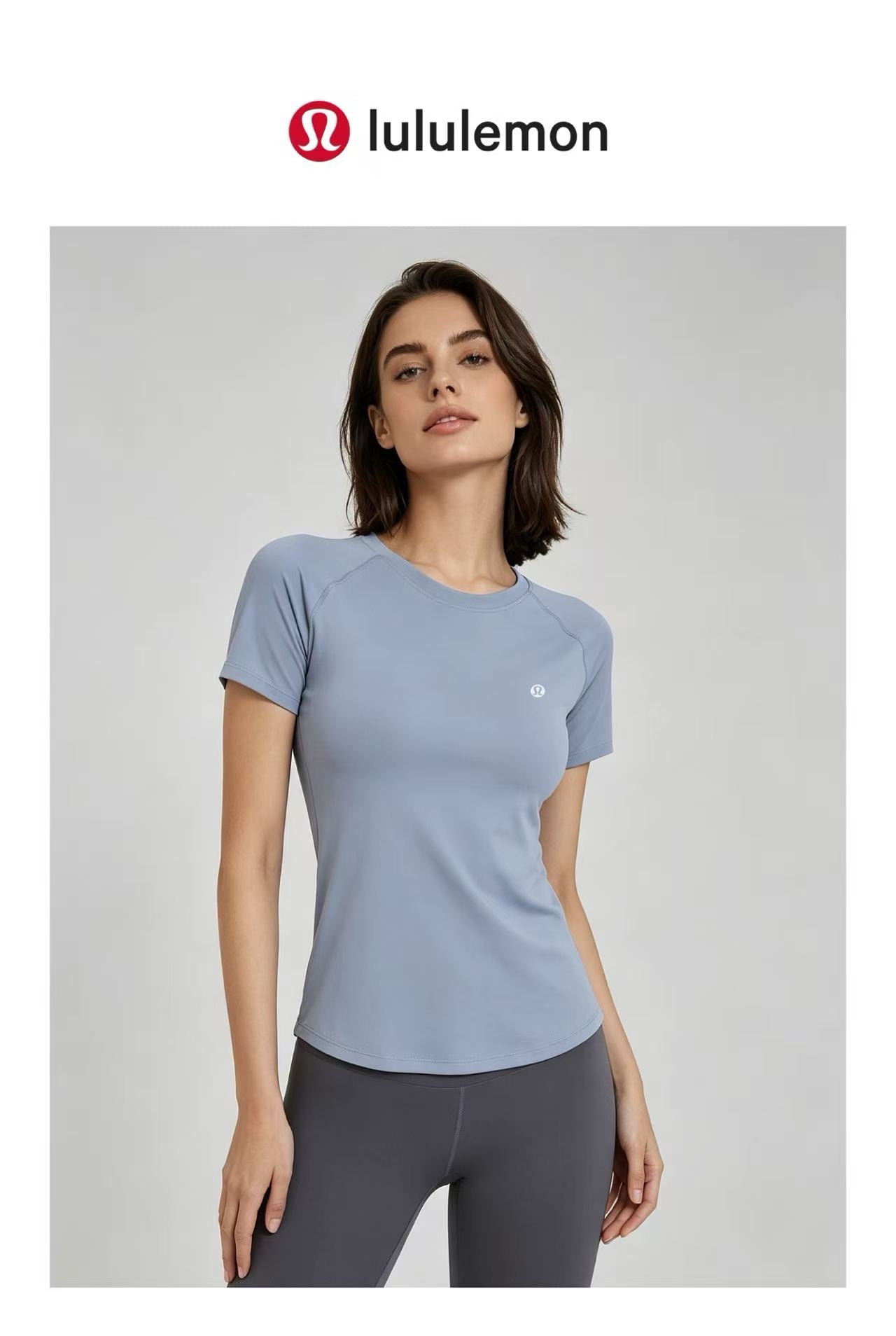 2-pack 2026 New Yoga-Style Mesh Back T-Shirt