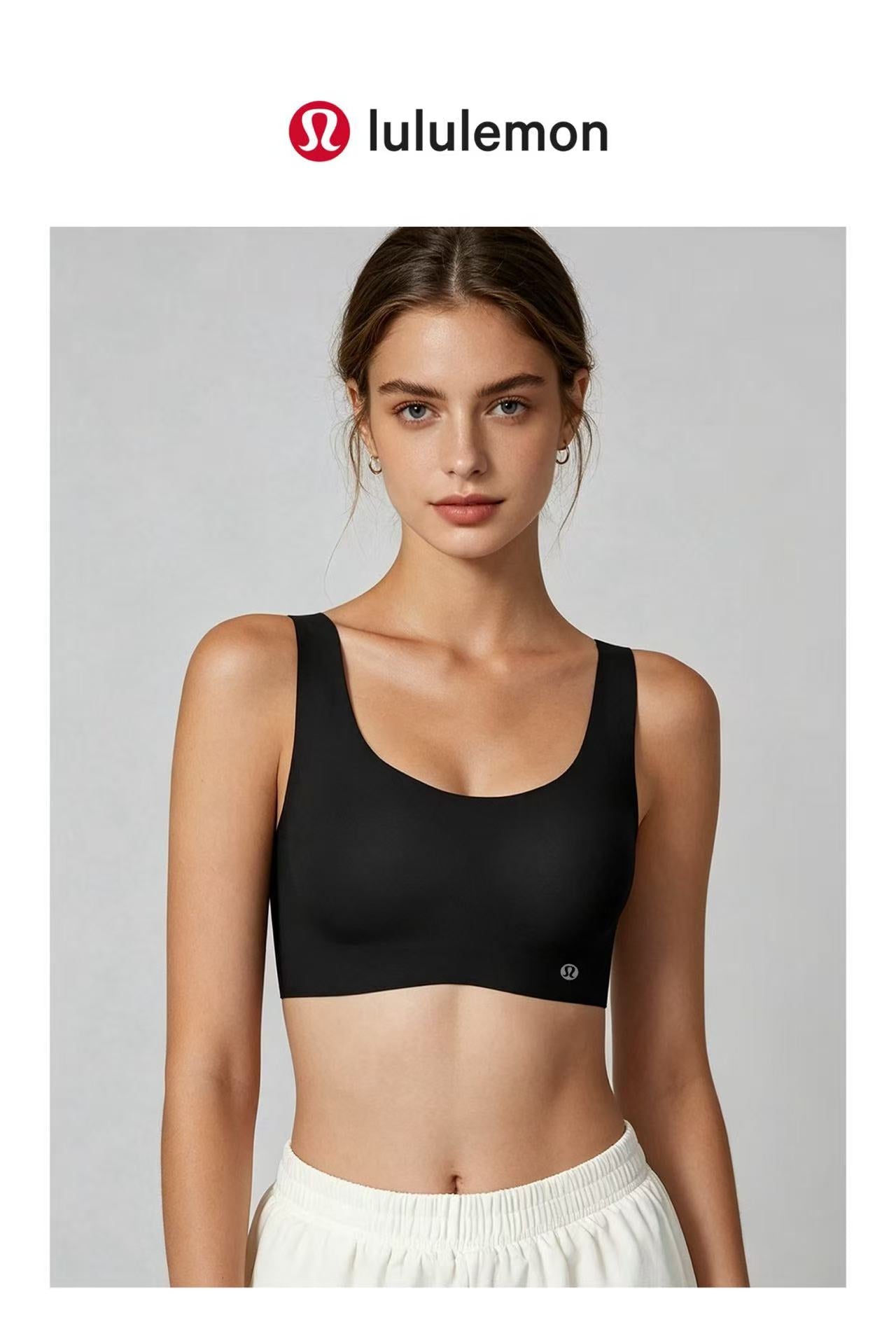 3-pack Ice Silk Zero-Feel Seamless Wire-Free Sports Bra