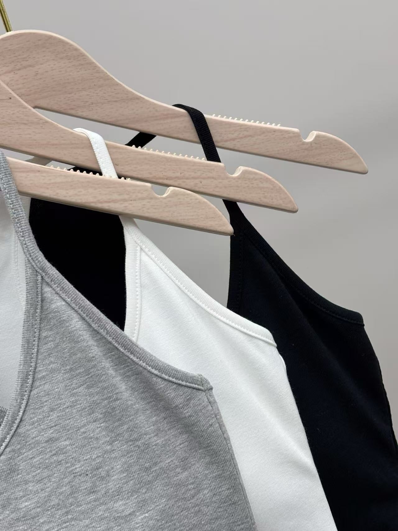 2-pack 2026 New Versatile Built-In Bra Tank Top