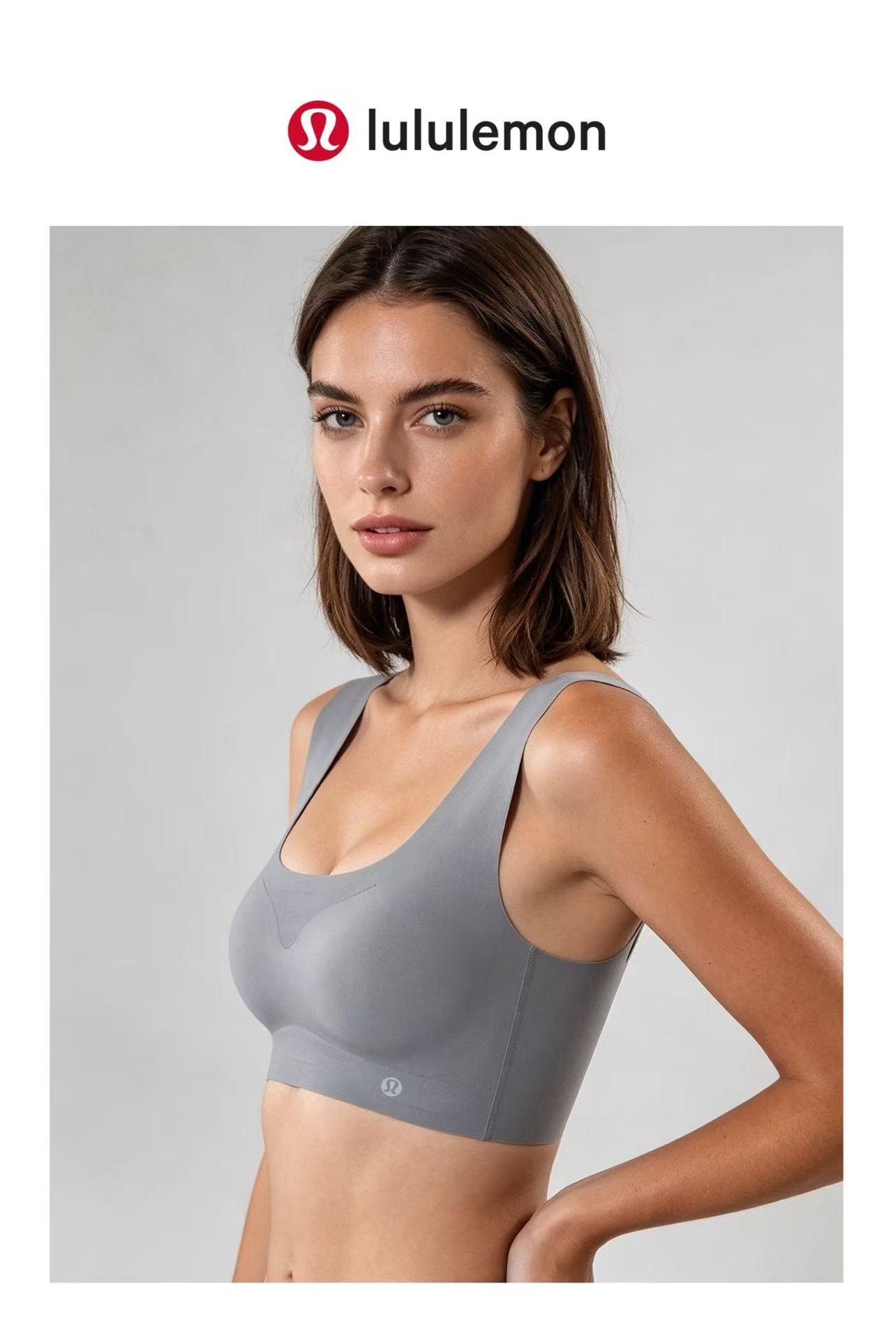 3-pack Ice Silk Zero-Feel Seamless Wire-Free Sports Bra