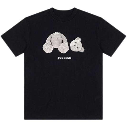 New Decapitated Bear Graphic Print Casual Versatile T Shirt