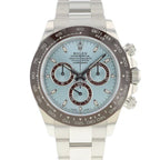 RLX Daytona Argente Bleu Ciel Céramique Marron 4130 Suiss