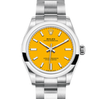 RLX oyster perpetual jaune 31mm
