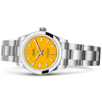 RLX oyster perpetual jaune 31mm