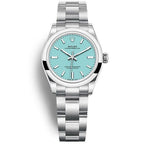 RLX oyster perpetual bleu ciel 31mm