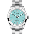RLX oyster perpetual bleu ciel 31mm