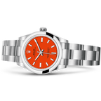 RLX oyster perpetual orange 31mm