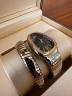 BVLGR SERPENTI BLACK DIAL
