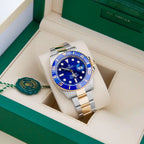 RLX Submariner Date 41mm Two Tone Blue Dial